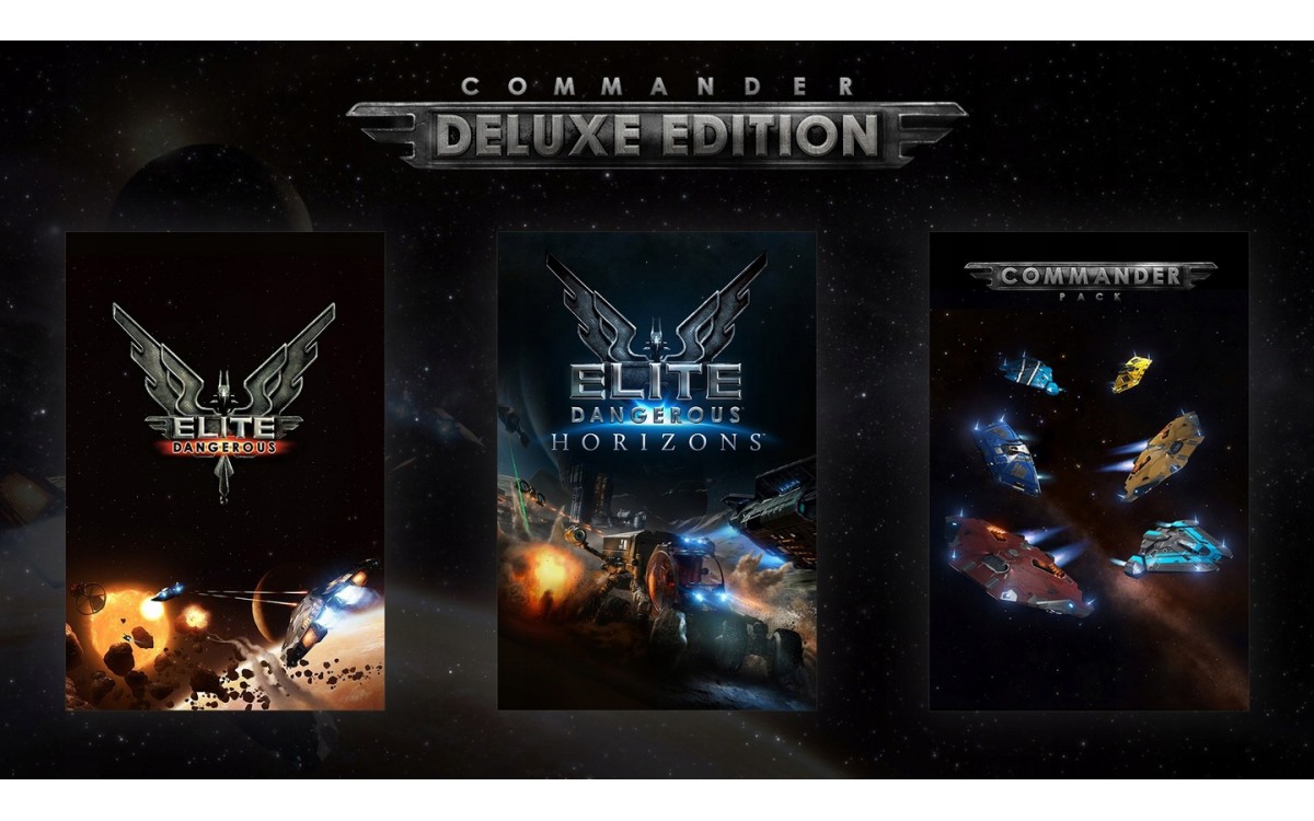Elite Dangerous: Commander Deluxe Edition купить ключ Steam